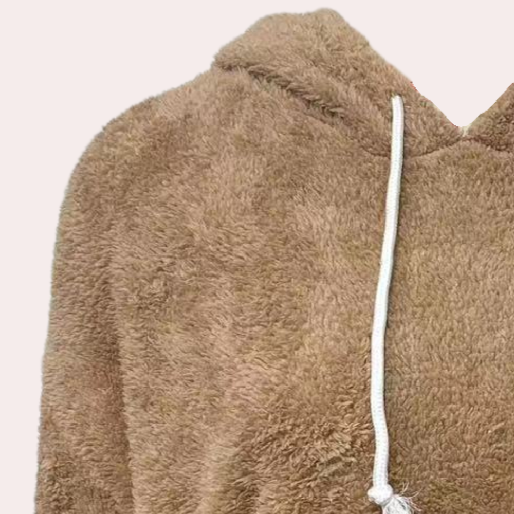 Zachte en Warme Fleece Hoodie met Capuchon
