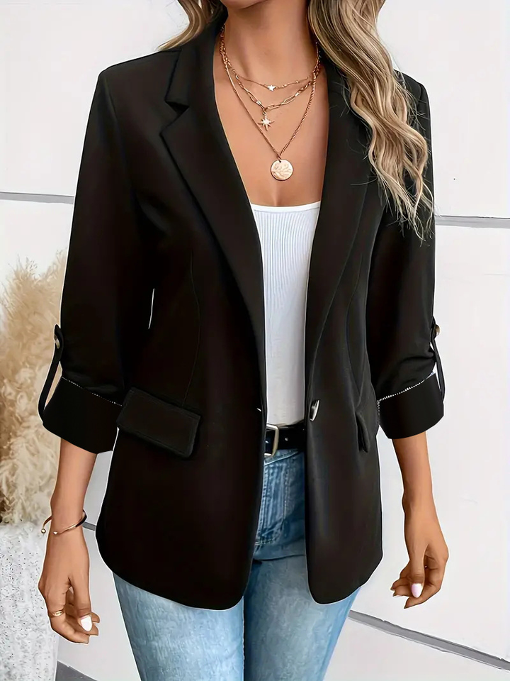 Blazer – Katoen-Polyestermix & Flexibele Vorm